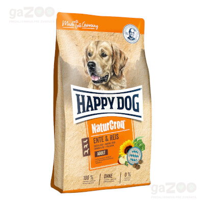 HAPPY DOG NaturCroq Ente & Reis 11kg