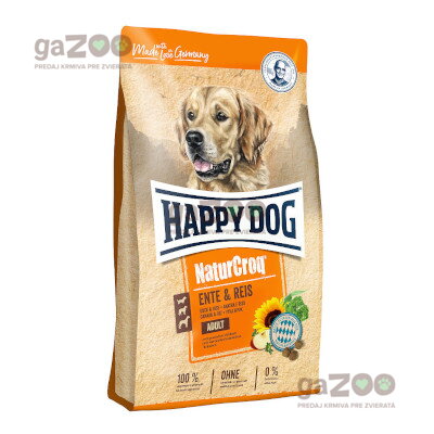 HAPPY DOG NaturCroq Ente & Reis 11kg