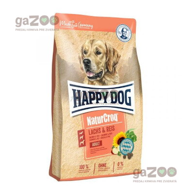 HAPPY DOG NaturCroq Lachs & Reis 11kg