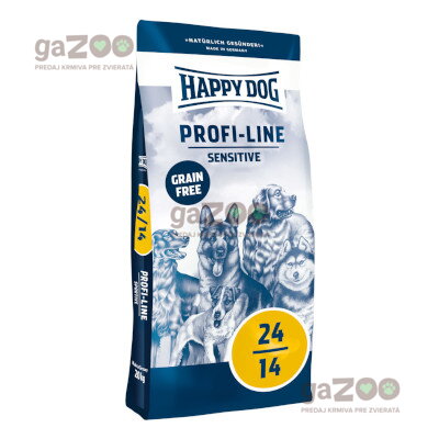 HAPPY DOG Profi line Sensitive Grain FREE 24/14 20kg