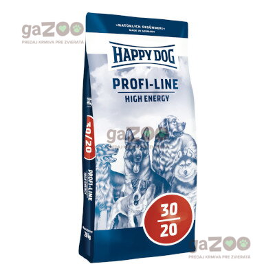 HAPPY DOG Profi line High energy 30/20 20kg