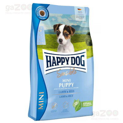 HAPPY DOG  Mini Puppy Lamb & Rice 30/16 4 kg