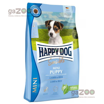 HAPPY DOG  Mini Puppy Lamb & Rice 30/16 4 kg