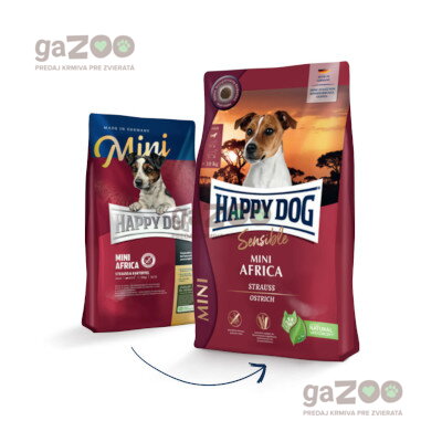 HAPPY DOG Mini Africa 24/12 4kg