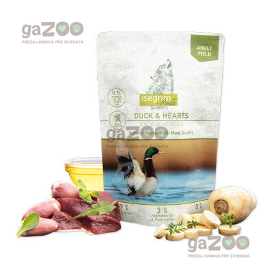 ISEGRIM Roots Duck and Hearts pouch 410g
