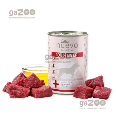 NUEVO dog Sensitive Beef