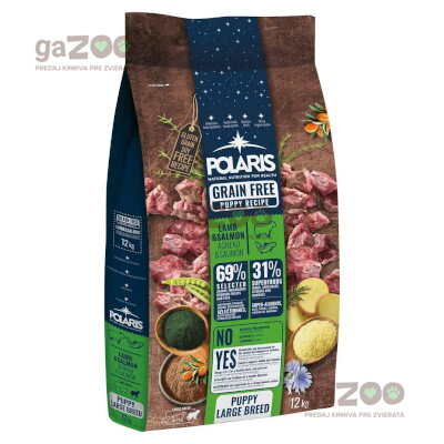 POLARIS GF Puppy Large Breed Lamb & Salmon 12kg