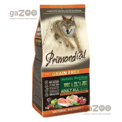 PRIMORDIAL Adult Chicken & Salmon 12kg