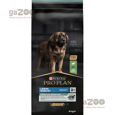 PRO PLAN Large Adult Robust Sensitive Digestion Jahňacie 14kg