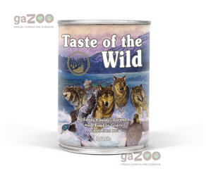 TASTE OF WILD Wetlands Can Dog 390g