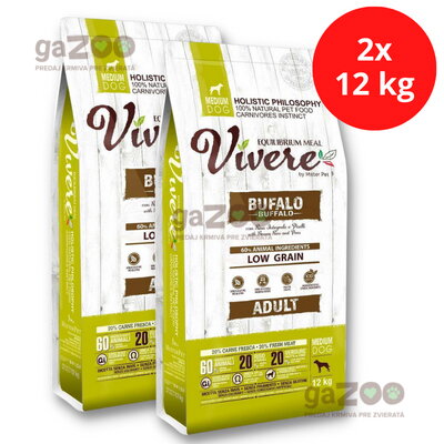 VIVERE Adult Buffalo 2x12kg