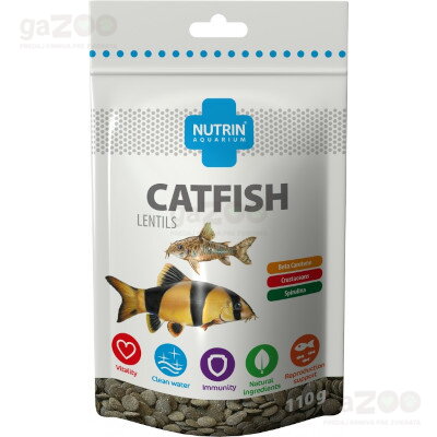 NUTRIN Aquarium Catfish Lentils 110g