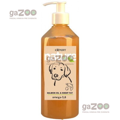PET EXPERT Nature Duo lososový olej a ovčí tuk 500ml