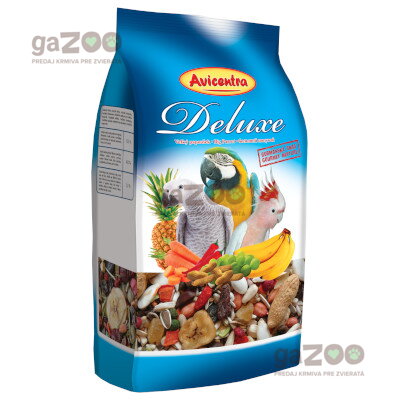 AVICENTRA Deluxe pre veľké papagáje 1kg