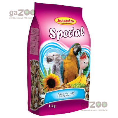 AVICENTRA Special pre veľké papagáje 1kg