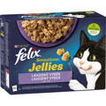 FELIX Sensations Jellies výber v ochutenom želé s jahňa/makrela/sleď/morka 12 x 85 g