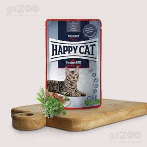 HAPPY CAT Meat in Sauce Culinary Voralpen-Rind / Hovädzie 85 g