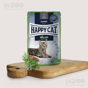 HAPPY CAT Meat in Sauce Culinary Weide-Lamm / Jahňacie 85 g