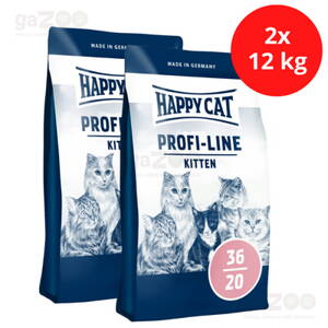 HAPPY CAT Profi line Kitten 36/20 2x12kg