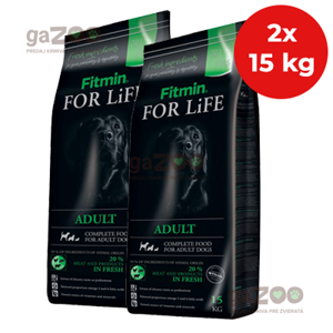 FITMIN dog For Life Adult All breeds 2x15kg
