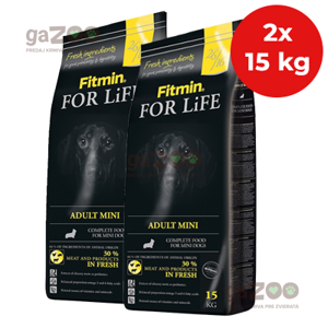 FITMIN dog For Life Adult Mini 2x15kg