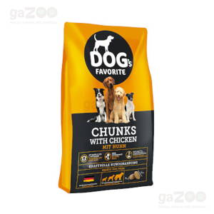 HAPPY DOG Dogs favorit Chunks with Chicken 15 kg