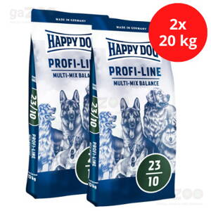 HAPPY DOG Profi line Multi-Mix Balance 23/10 2x20kg