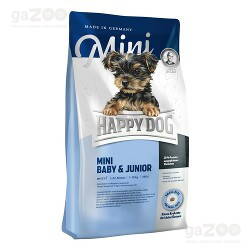  OZ Na konci sveta  HAPPY DOG  Mini Baby & Junior 29/16 4kg