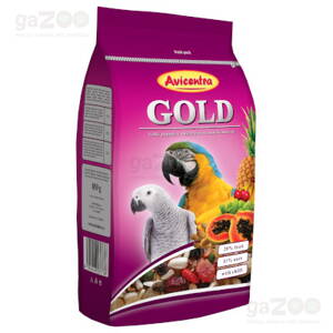 AVICENTRA Gold pre veľké papagáje 15kg