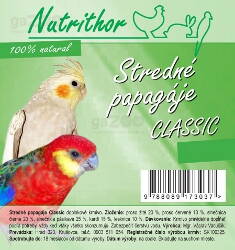 NUTRITHOR Stredné papagáje Classic