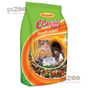 AVICENTRA Classic pre malé hlodavce 1kg