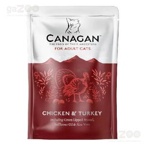CANAGAN kaps. Chicken & Turkey 85g