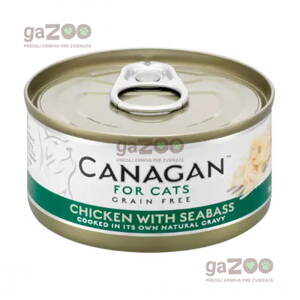 CANAGAN Chicken with Seabass 75g