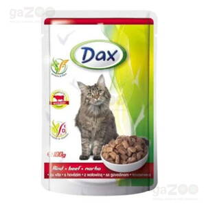 DAX kapsička pre mačky hovädzia 100g