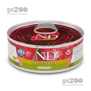 N&D cat Quinoa Urinary konzerva 80g