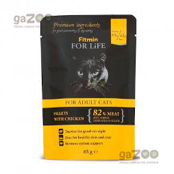 FITMIN cat For Life kuracia kapsička pre mačky 28x85g