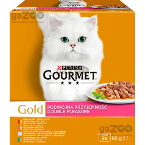 GOURMET Gold Multipack Double Pleasure 8 x 85 g