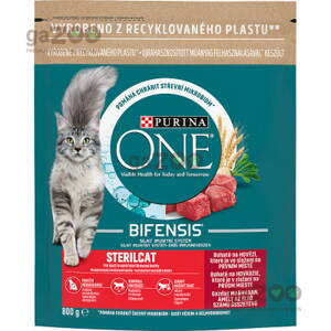 PURINA ONE Sterilcat bohaté na hovädzie 1500 g