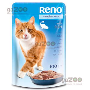 RENO Cat kúsky - ryba 100g