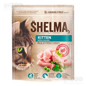 SHELMA Kitten s čerstvým morčacím mäsom
