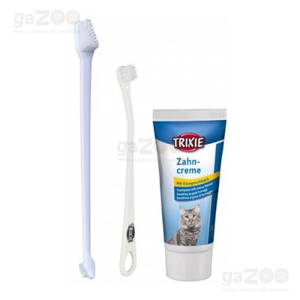 TRIXIE Set na dentálnu hygienu pre mačky 50g