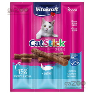 VITAKRAFT Cat Stick classic losos a pstruh 3ks