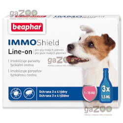 BEAPHAR Line-on IMMO Shield pre psy S 3x1,5ml