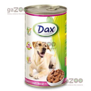 DAX Dog kúsky teľacie 1240g