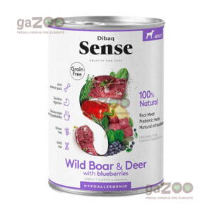 DIBAQ SENSE Adult Wild Boar & Deer 380g