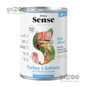 DIBAQ SENSE Puppy Turkey & Salmon 380g