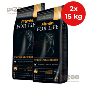 FITMIN dog For Life Junior Large Breed 2x15kg