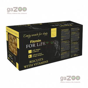 FITMIN For Life Piškóty 6 x 200g