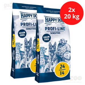HAPPY DOG Profi line Sensitive Grain FREE 24/14 2x20kg