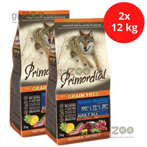 PRIMORDIAL Adult Tuna & Lamb 2x12kg